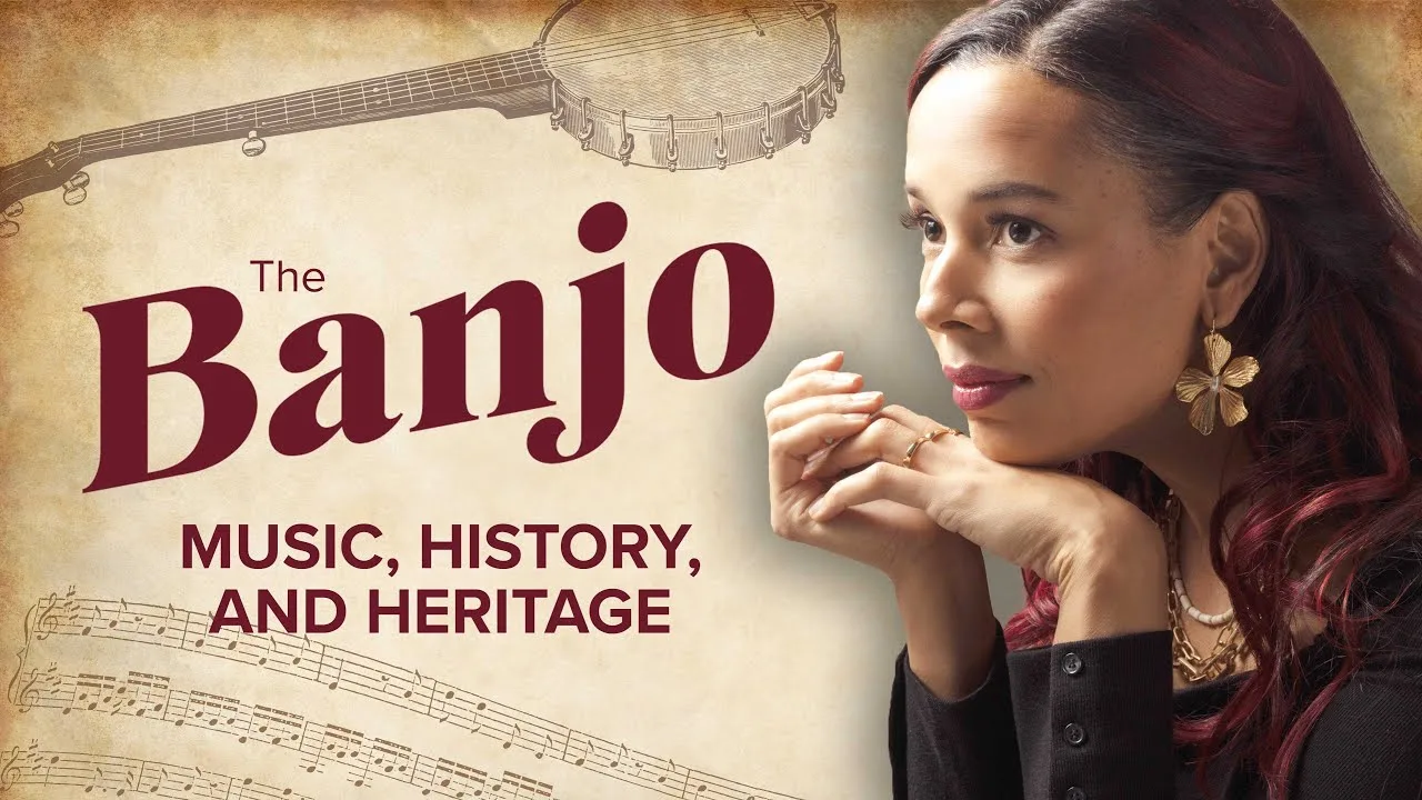 UNCOVERING THE HISTORY OF THE BANJO WITH RHIANNON GIDDENS: FROM AFRICAN ROOTS TO AMERICAN MUSIC