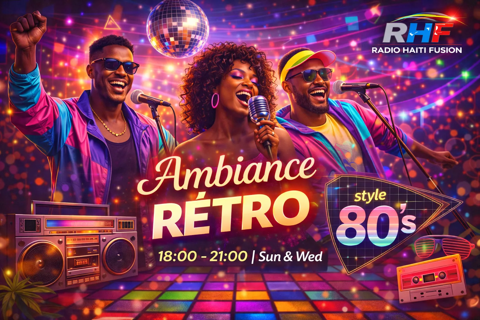 Ambiance Rétro 🕕 18:00 – 20:00 | Sun & Wed