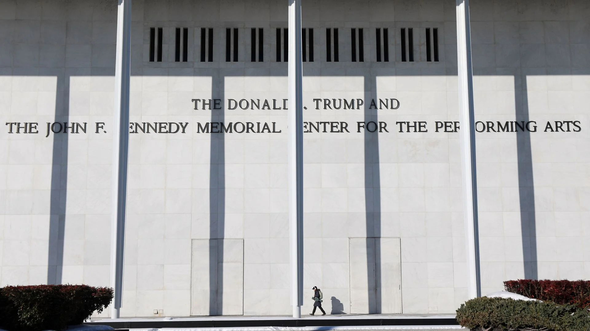 Trump lashes out after judge orders removal of his name from Kennedy Center