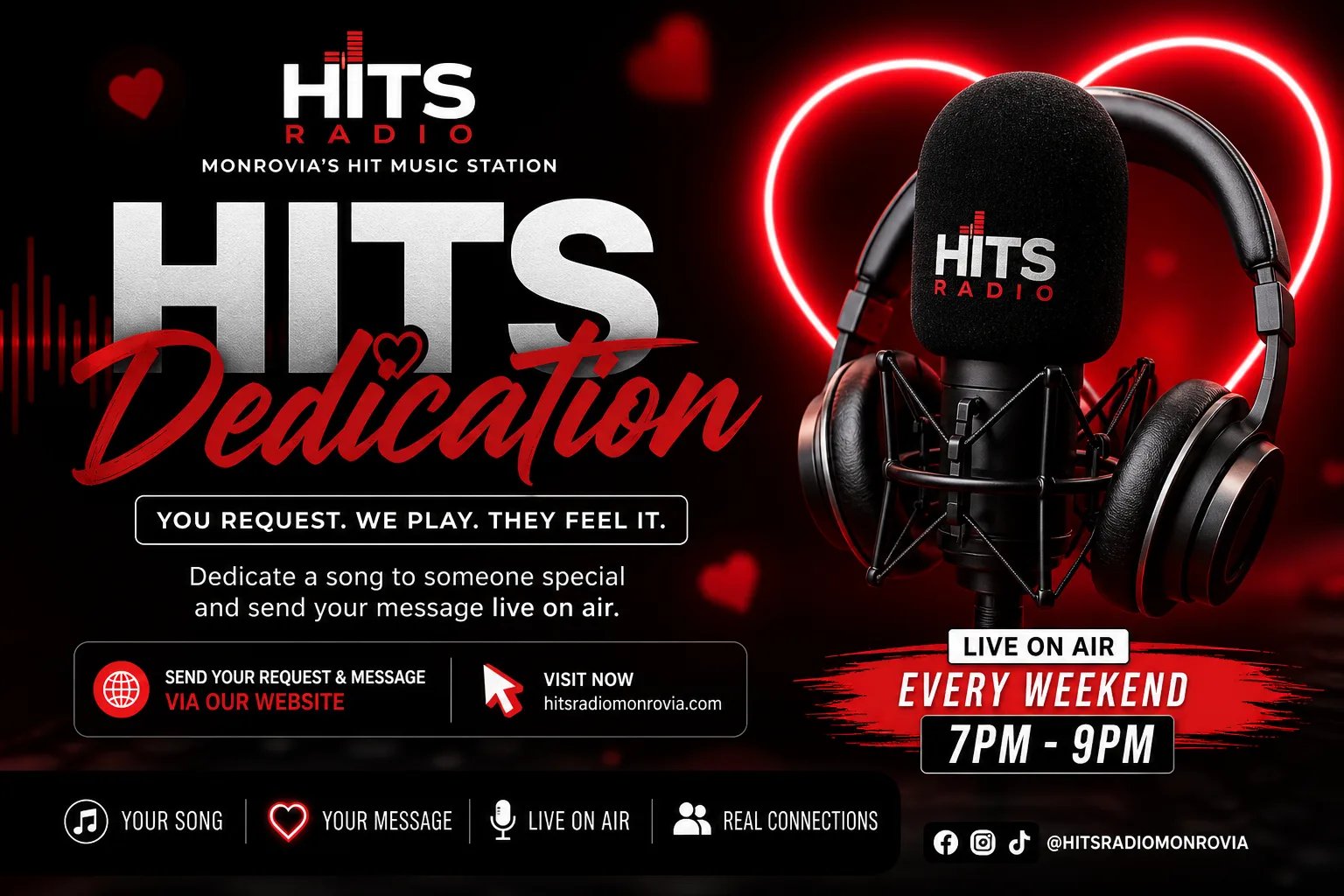 Hits Radio Introduces "Hits Dedication" Show