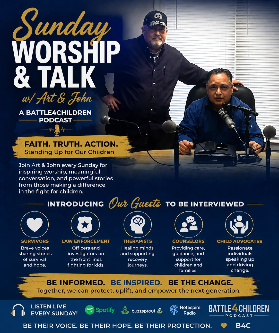SW&T (Sunday Worship & Talk) with Art & John