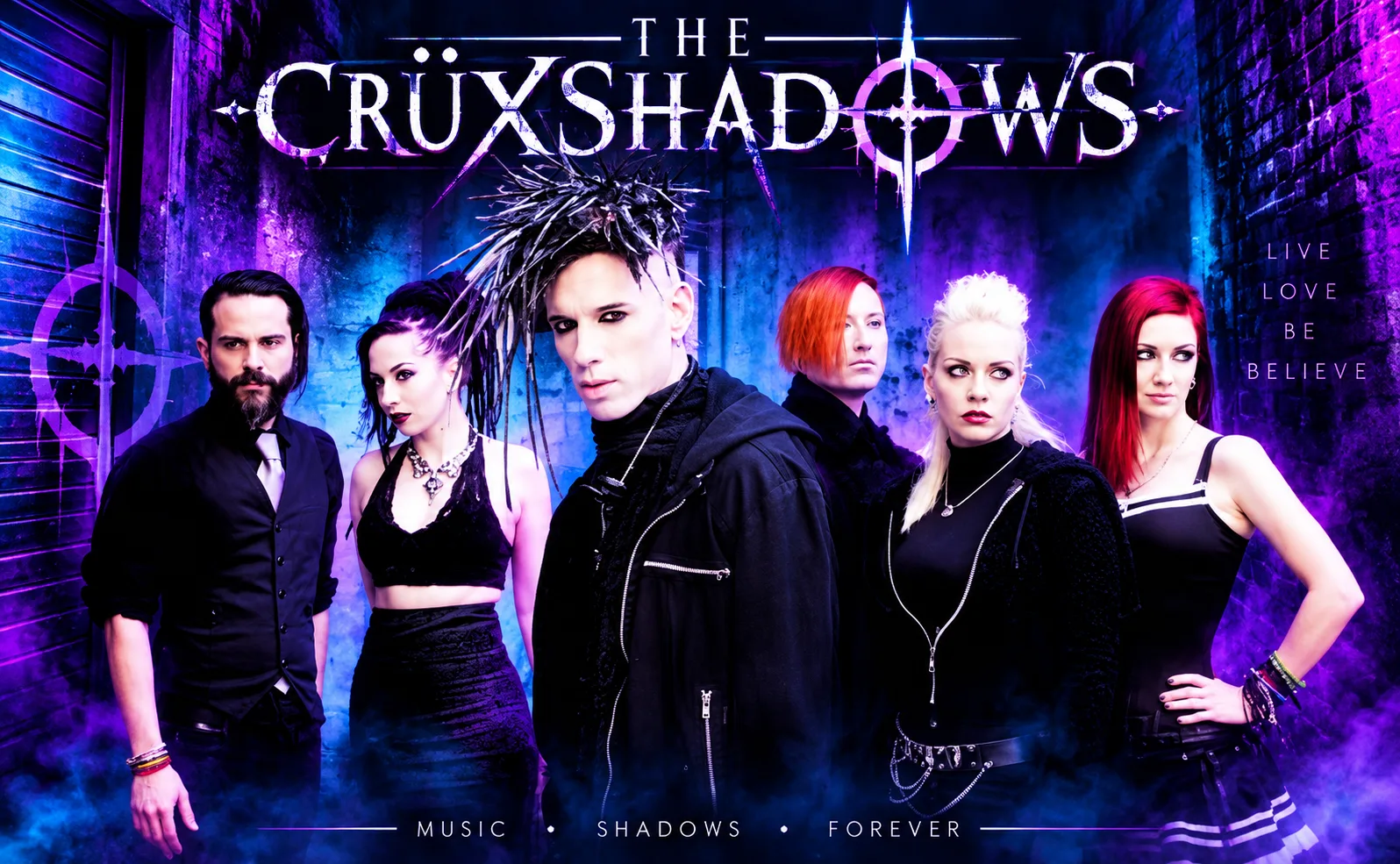 🖤 The Crüxshadows Return With New Single “LOVECRUSHLOVE”