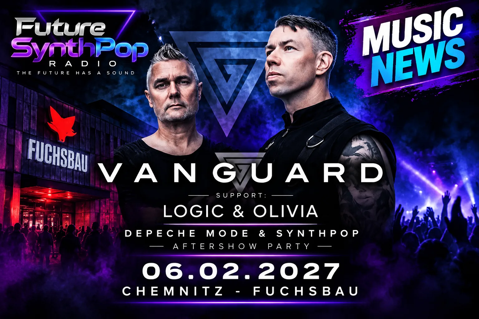 VANGUARD Announce Chemnitz Show for February 2027 as Ticket Presale Gains Momentum