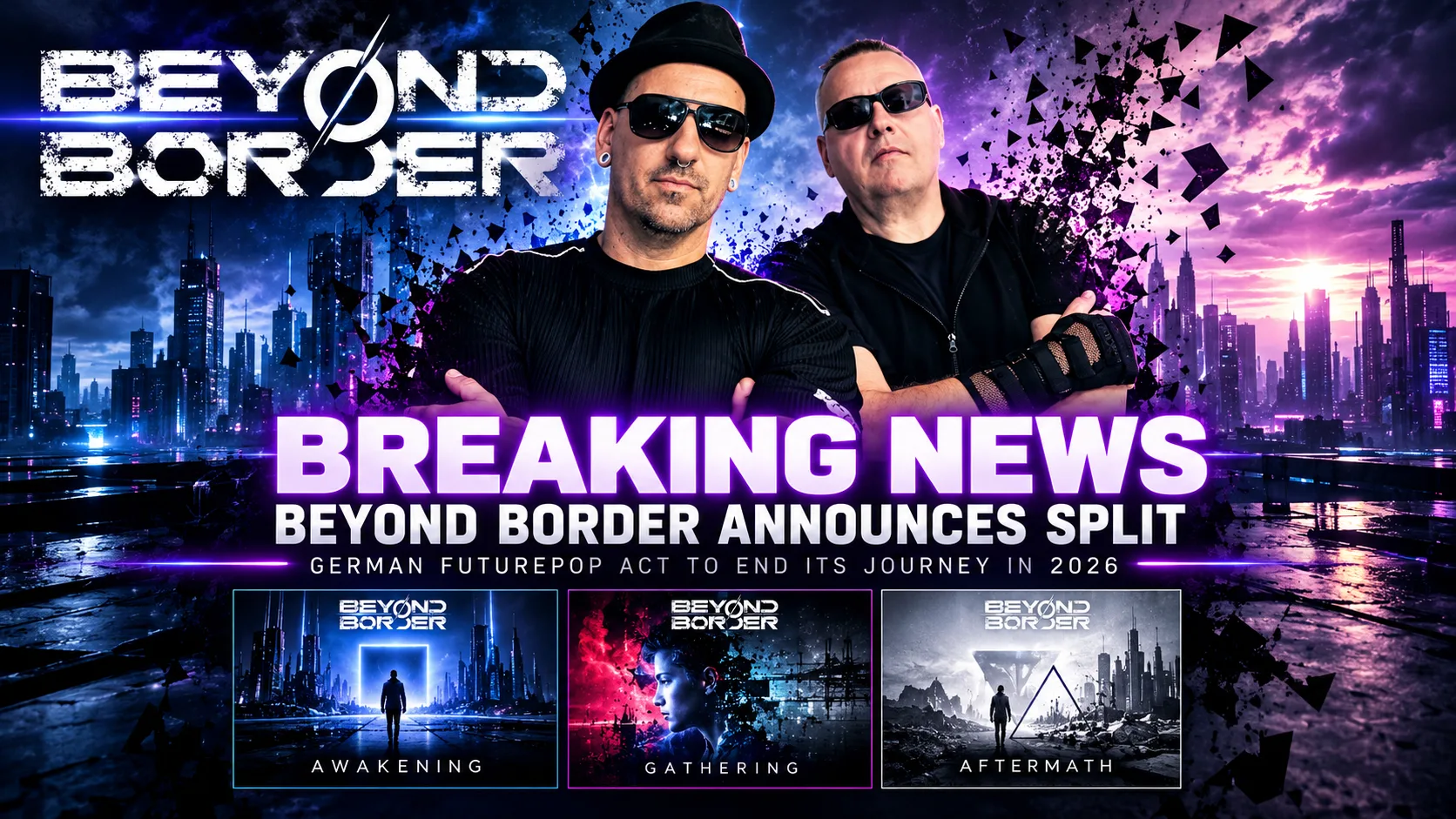 Beyond Border Announces Split: German Futurepop Act to End Its Journey in 2026