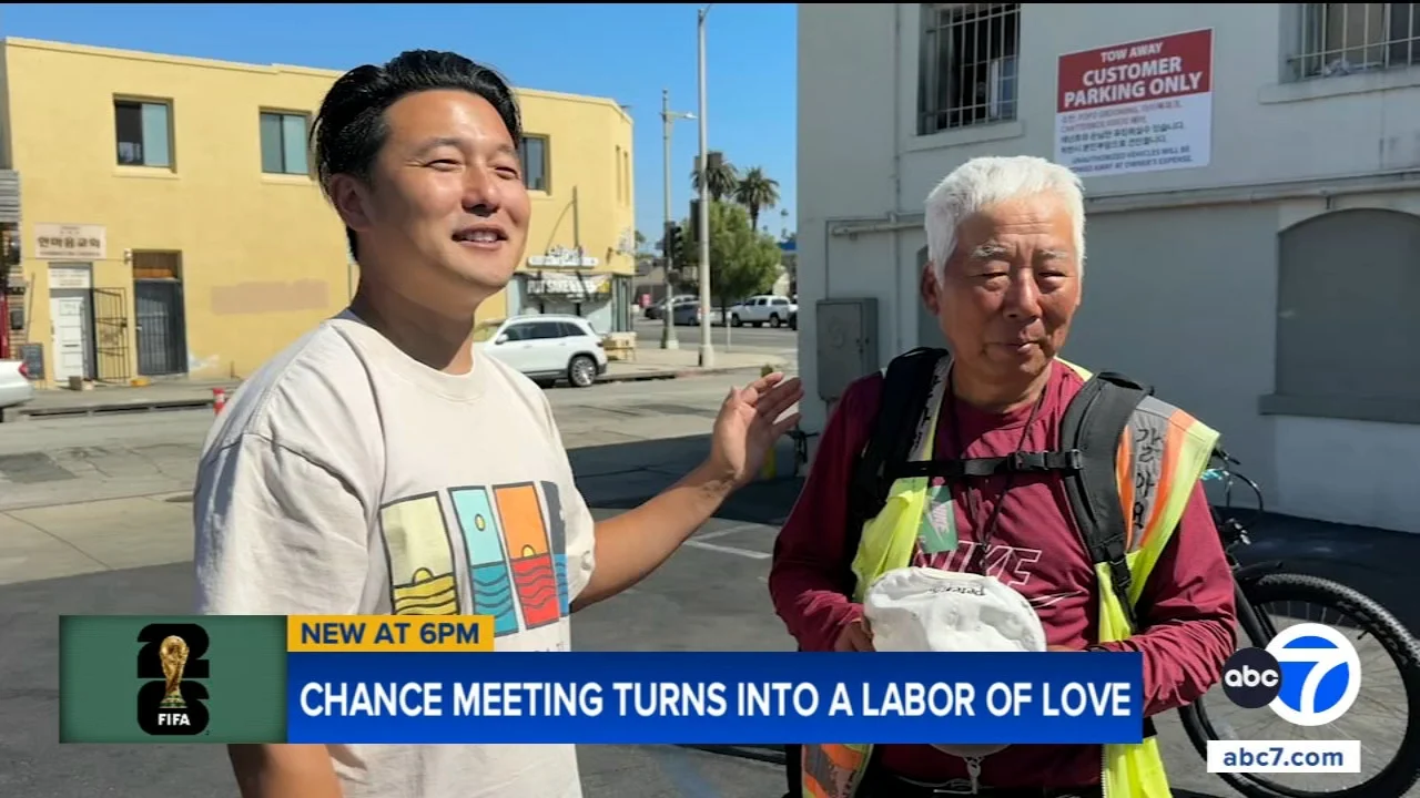 Chance meeting during World Cup watch party in Koreatown turns into a friendship and labor of love