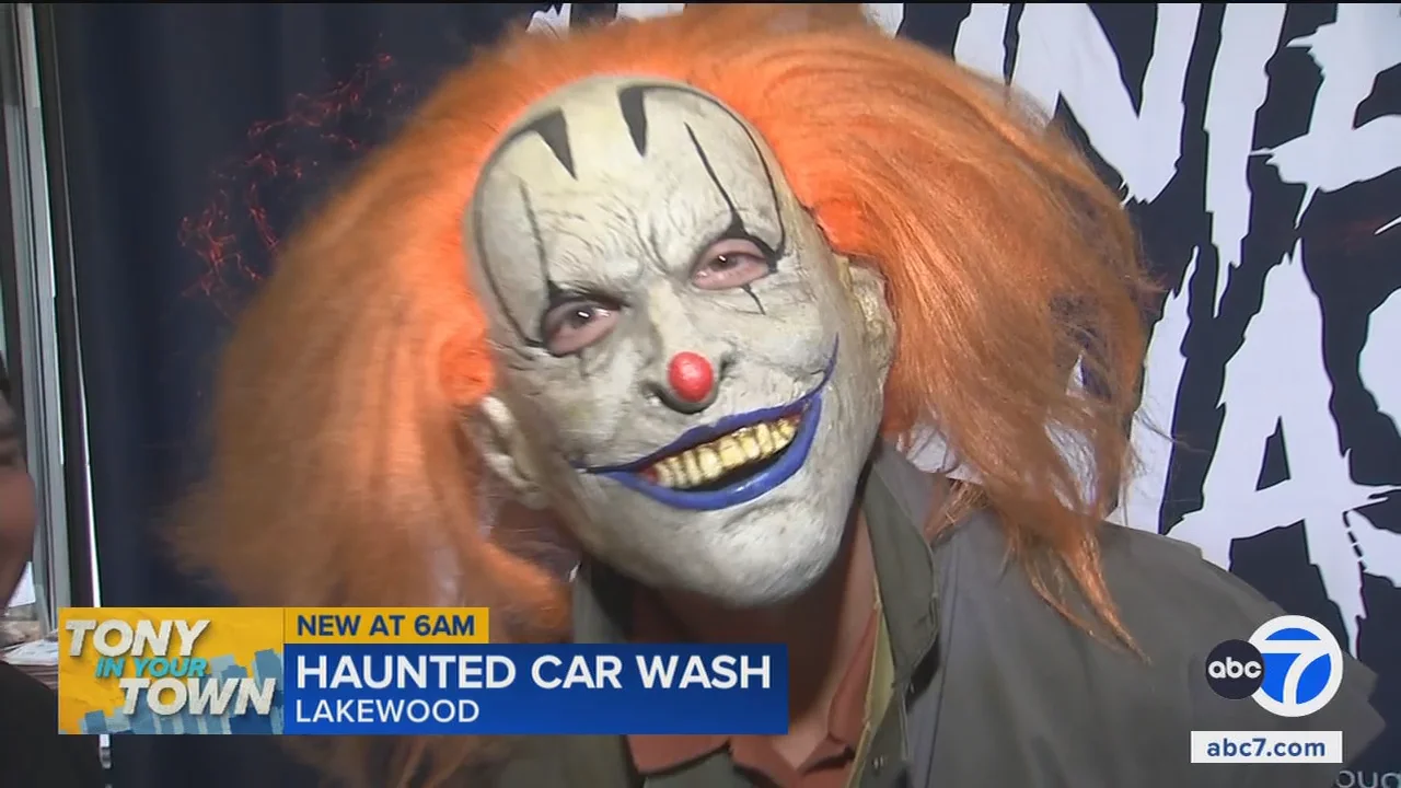 Haunted Car Wash turns a routine wash into a Halloween scare experience