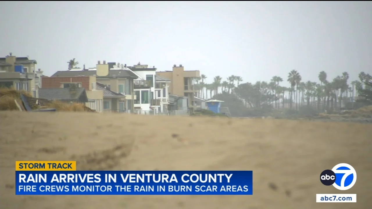 Ventura County sees steady rain as storm moves into Southern California