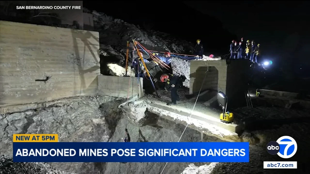 SB County firefighters warn explorers about risks inside abandoned mines as they train for rescues