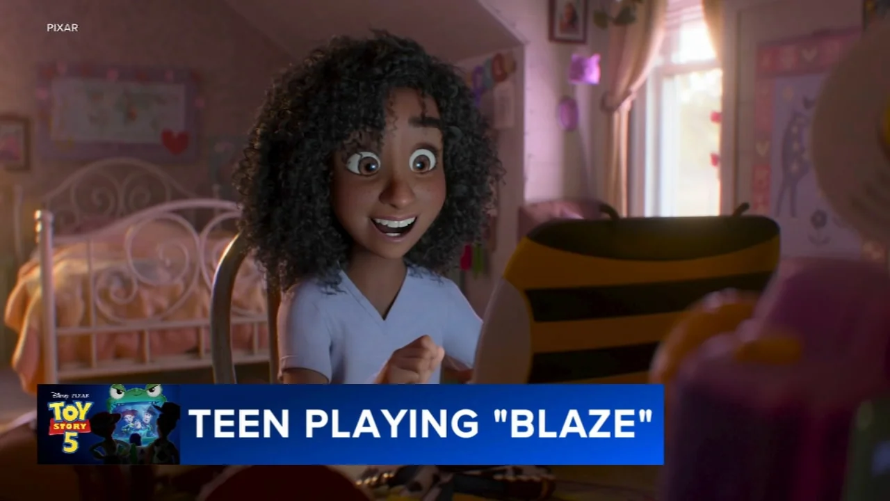 South Jersey teen talks about playing new character 'Blaze' in 'Toy Story 5'