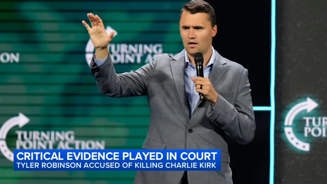 Video shown in court shows Kirk killing suspect told roommate 'he wishes he hadn't done it'