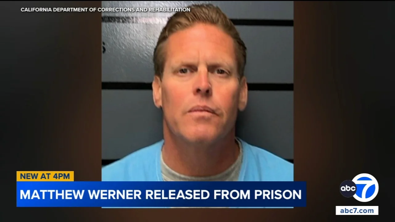 Matthew Werner released from prison
