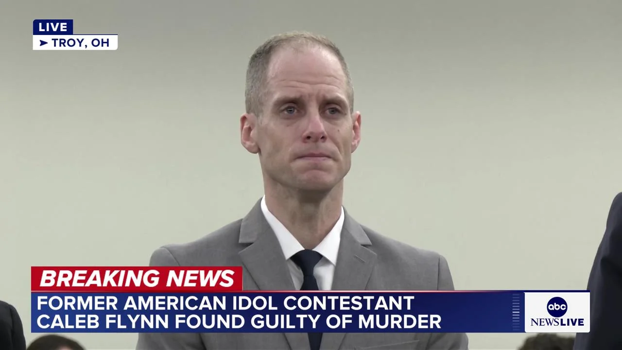 Former 'American Idol' contestant Caleb Flynn to be sentenced for wife's murder