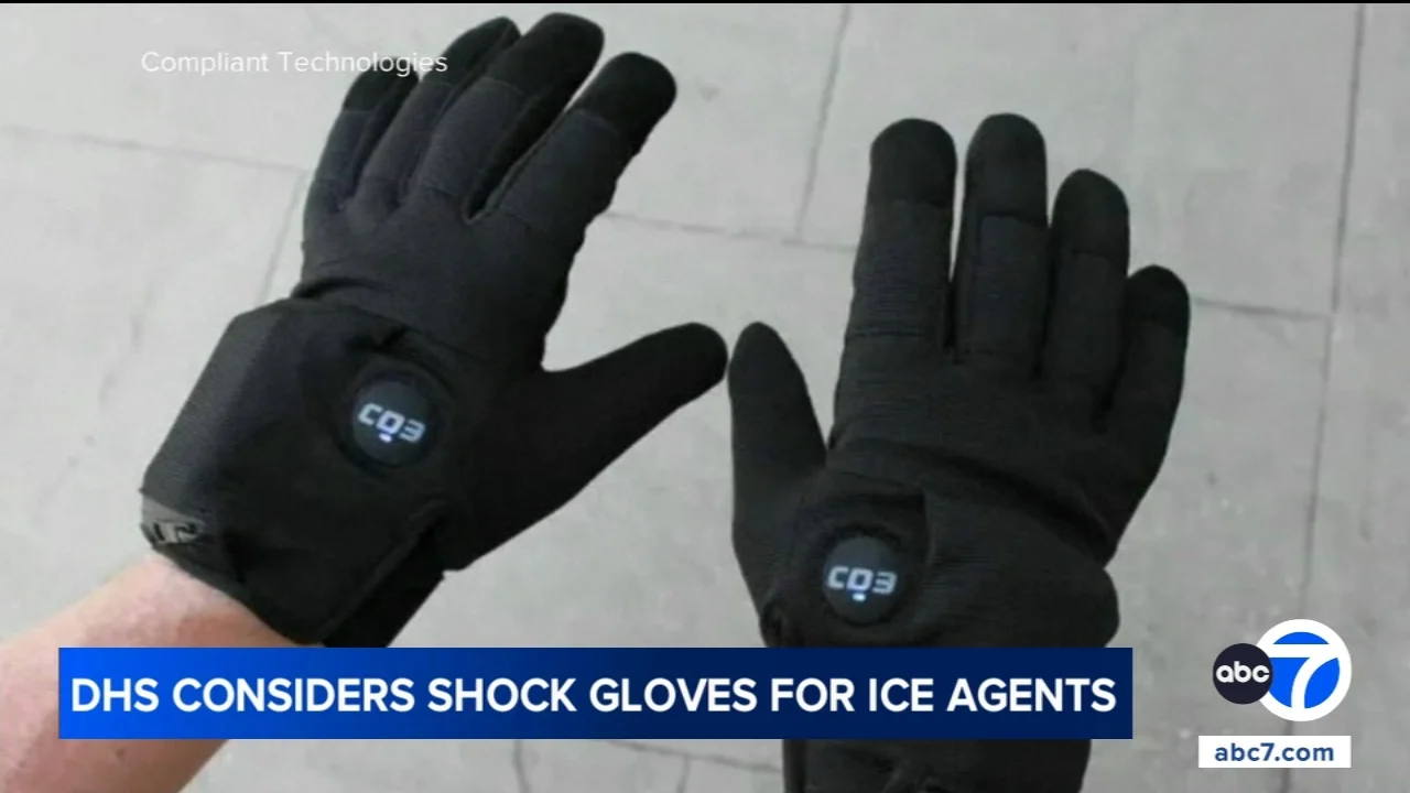 Army study found shock gloves purchased by ICE cause pain, compliance and fear