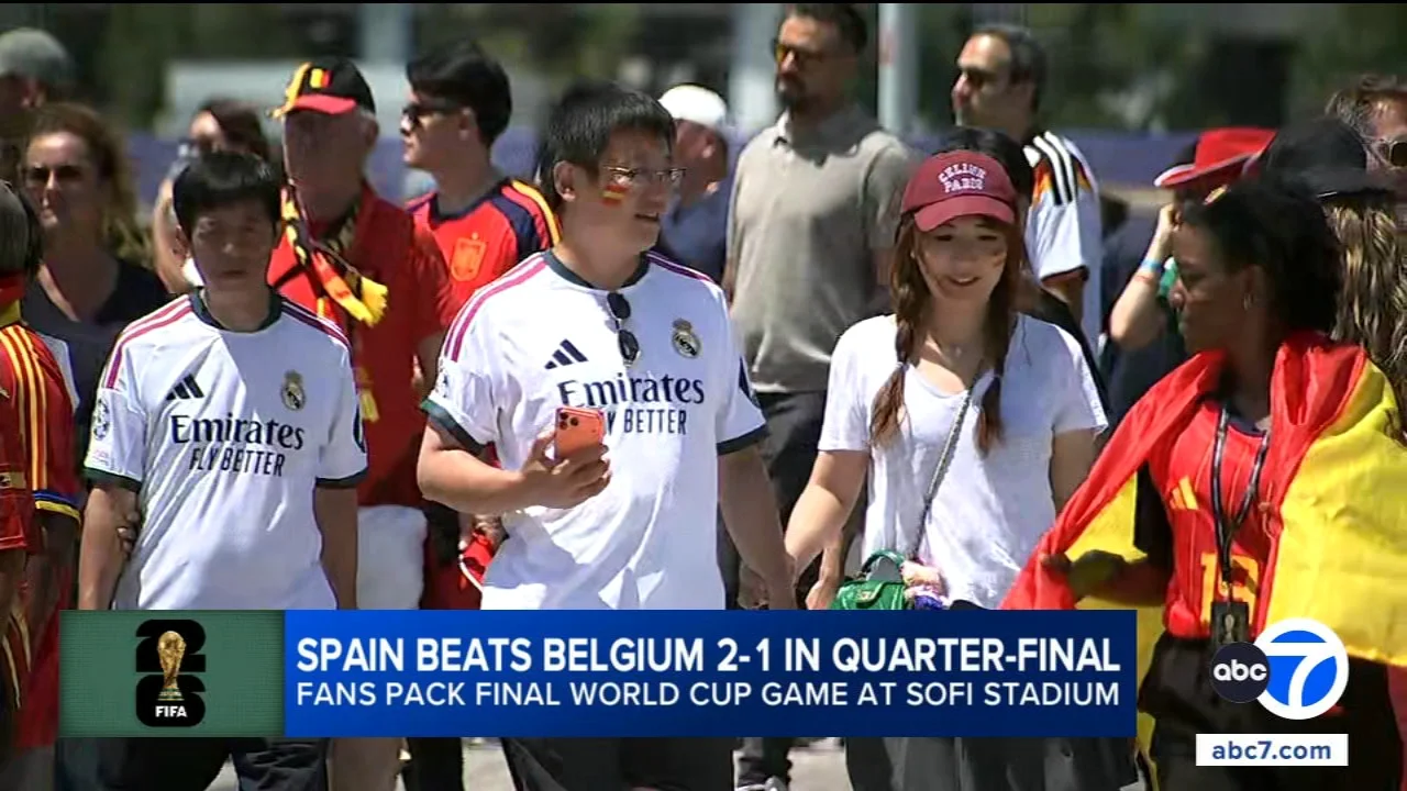 Quarterfinal match at SoFi Stadium brings economic boost to LA County