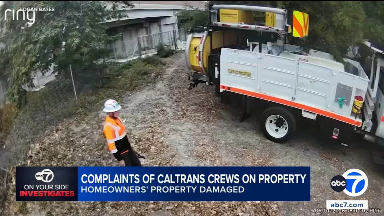 OC homeowner says Caltrans used his property without permission: 'They can't just bully people'