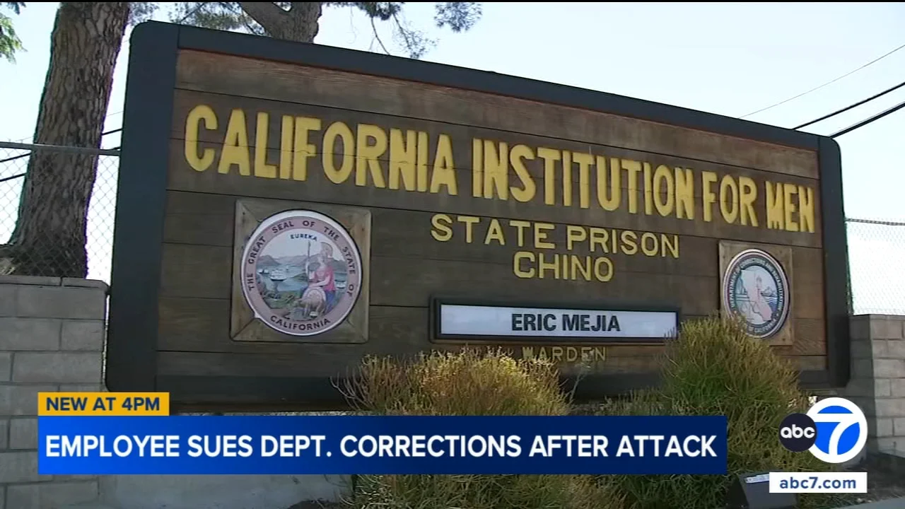 Lawsuit alleges Chino prison employee was attacked by inmate; officers failed to protect her
