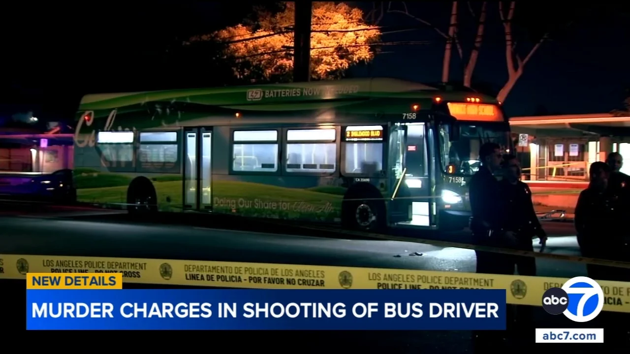 Murder charges filed against man accused of fatally shooting bus driver in Culver City