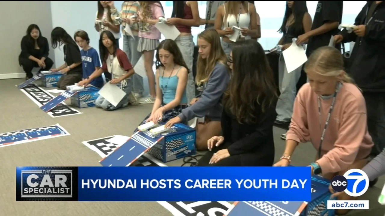 Fountain Valley students spend immersive learning day at Hyundai headquarters