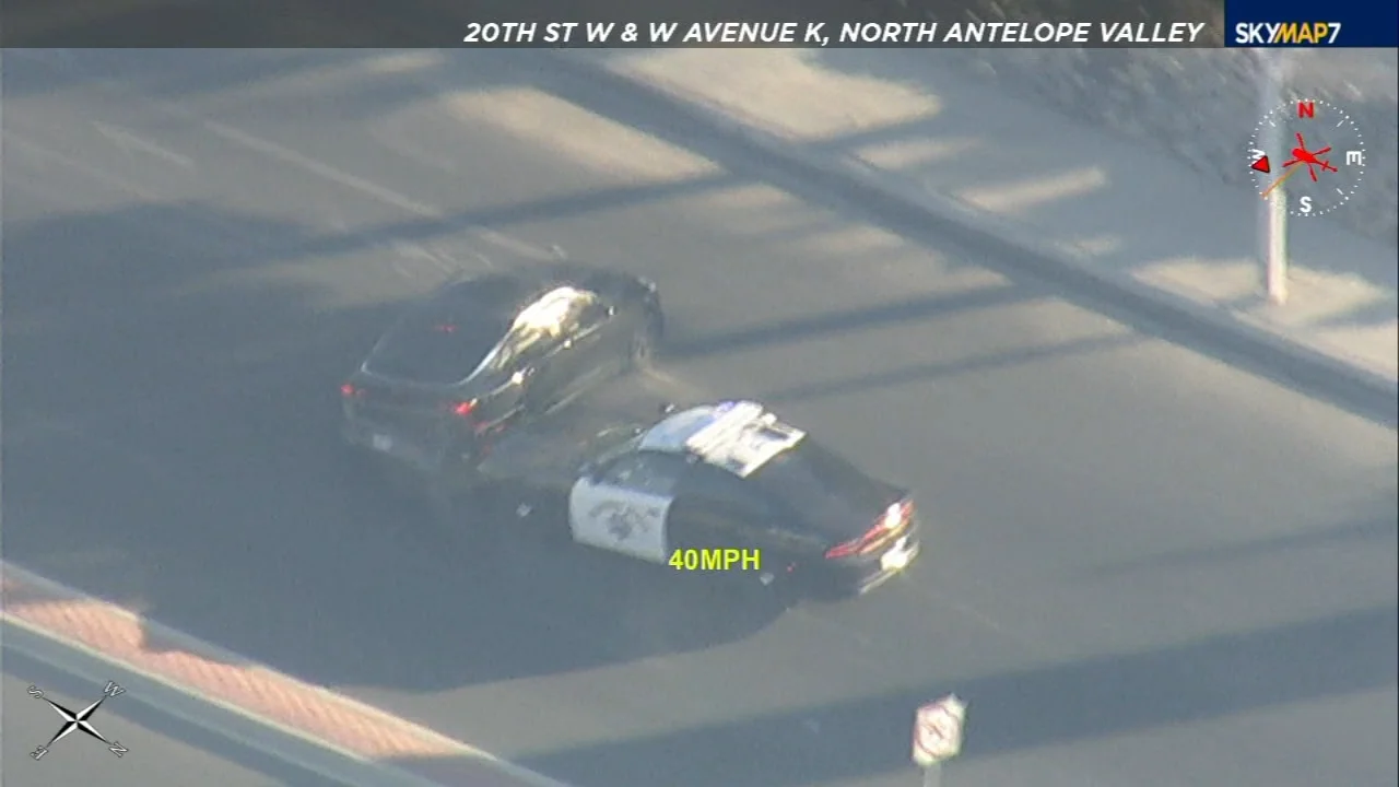 Man arrested after Santa Clarita Valley chase tied to Pomona homicide