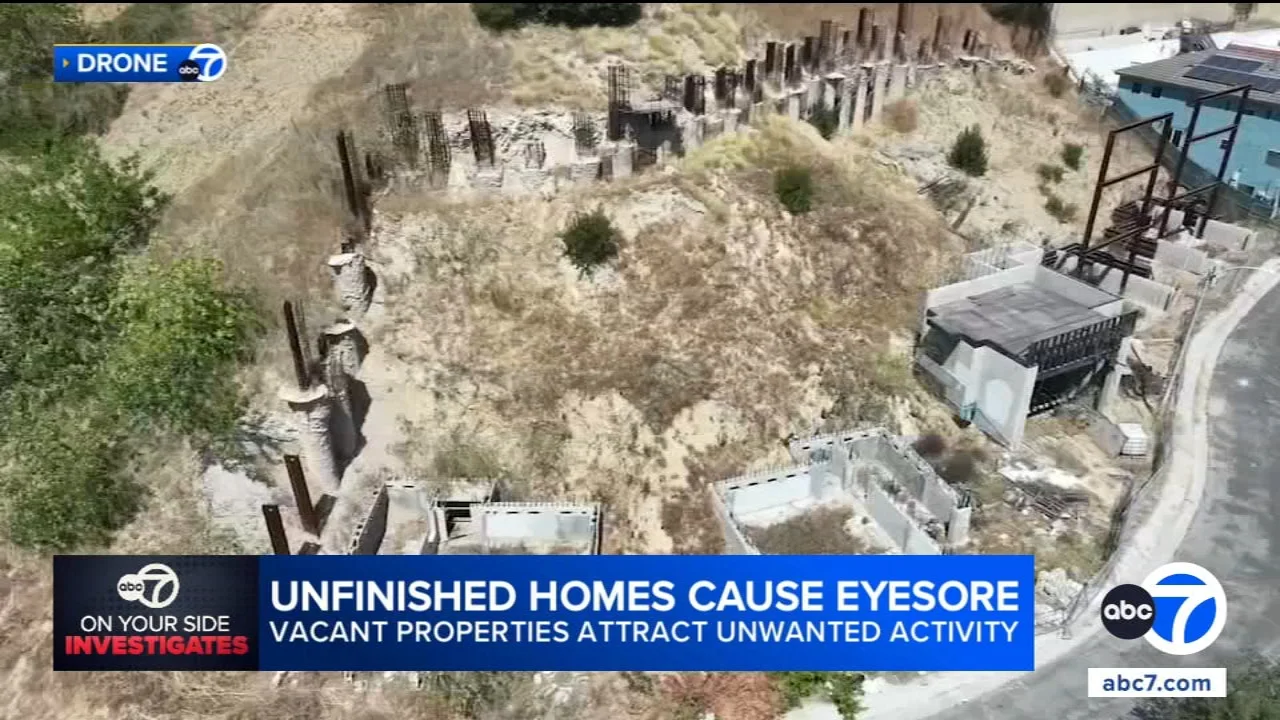 Mount Washington homeowners turn to ABC7 for answers on stalled construction sites