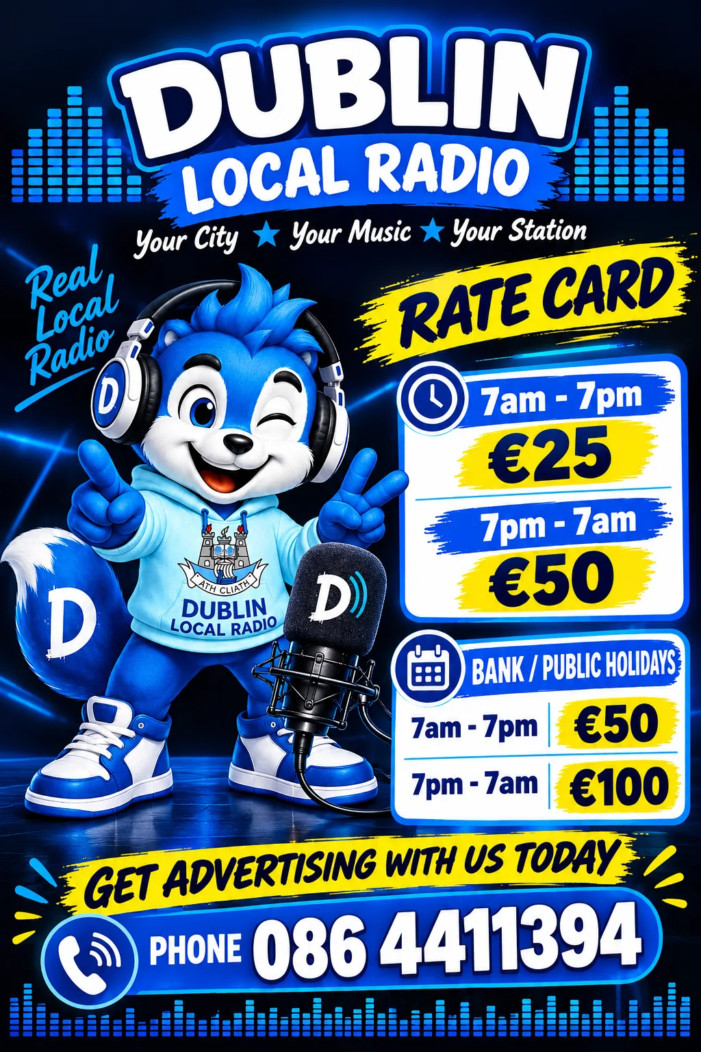 Advertise on Dublin Local Radio