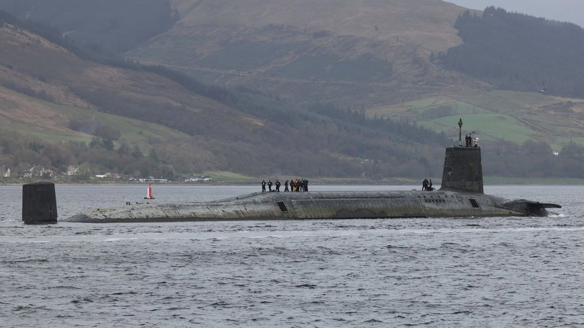 Three of UK's four nuclear submarines out at sea