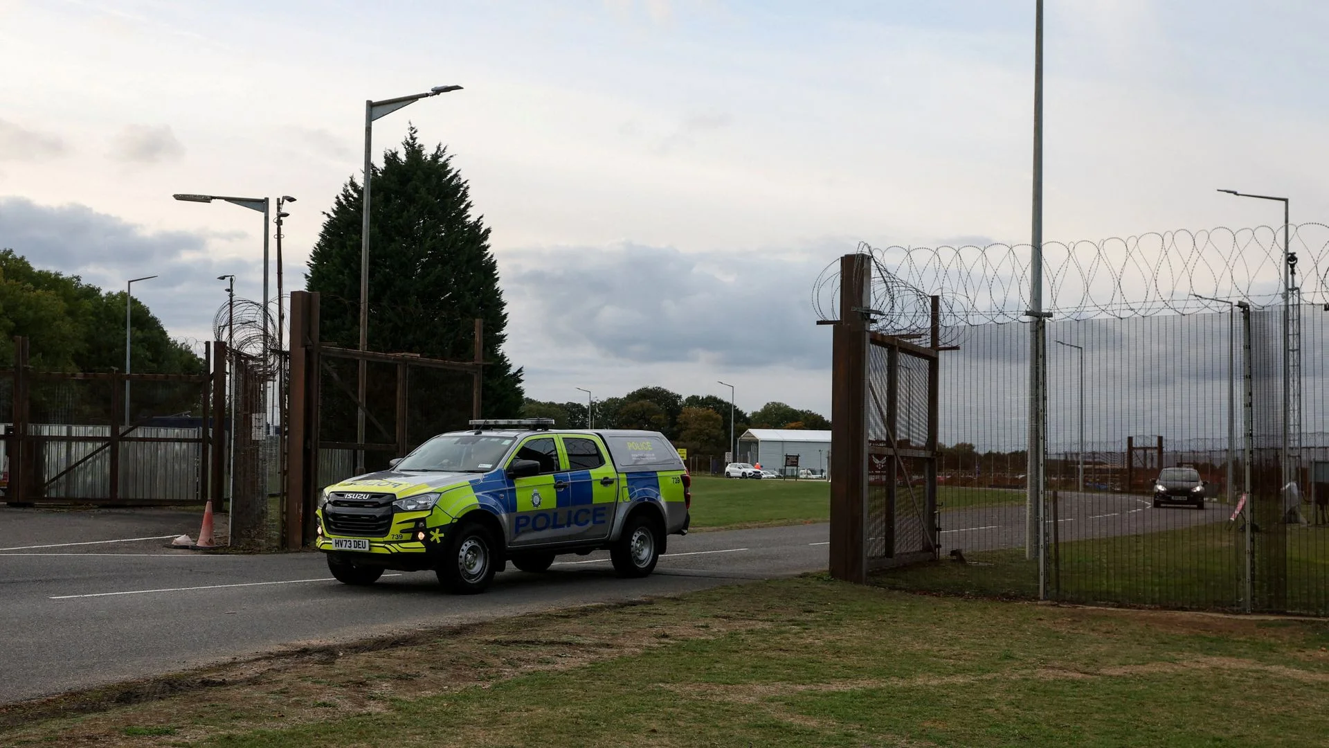 Two Latvian men bailed after arrest at RAF base