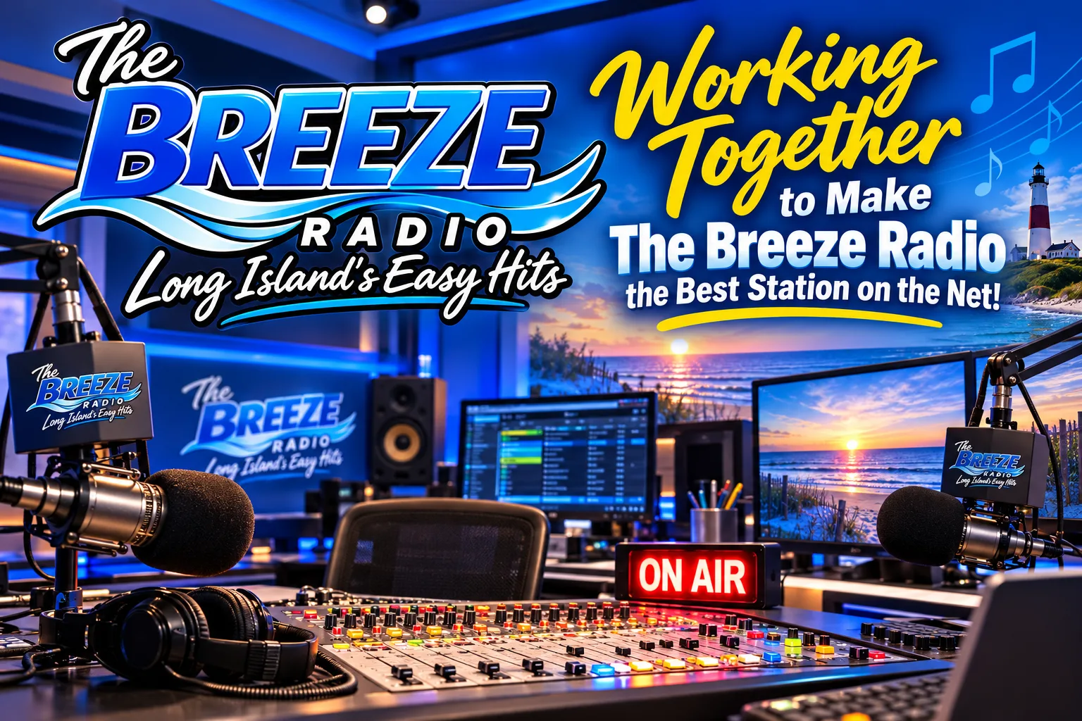 Working Together to Make The Breeze Radio the Best Station on the Net