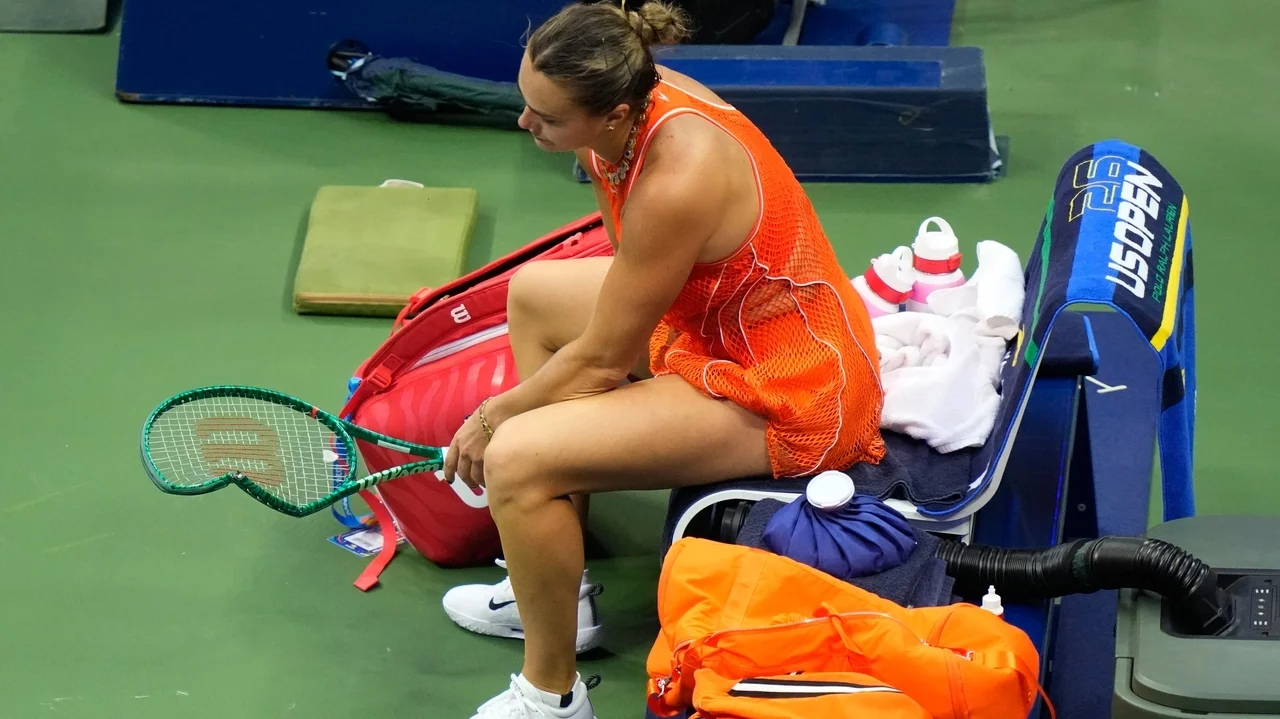 Aryna Sabalenka beats herself up as she is denied a US Open three-peat