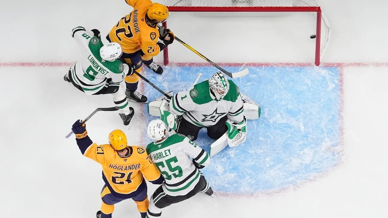 Saros makes 29 saves as Predators beat Stars 2-1