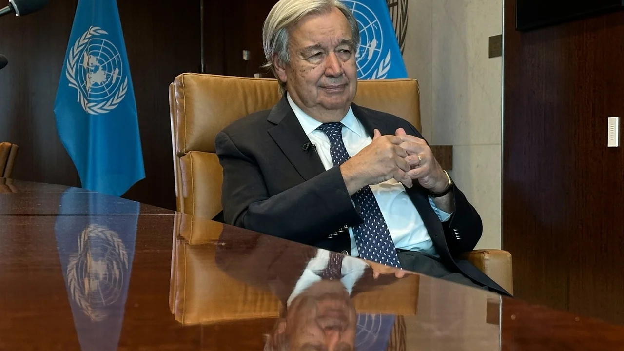 Preparing to leave office, with world beset by problems, UN chief talks of a way forward