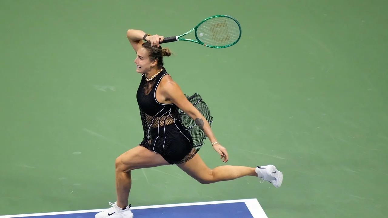 Aryna Sabalenka moves a win from a 3rd straight US Open title by beating Jessica Pegula