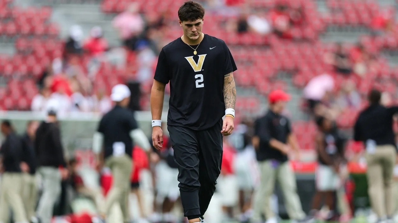 Vanderbilt QB Jared Curtis ruled out as a game-time decision vs. Georgia