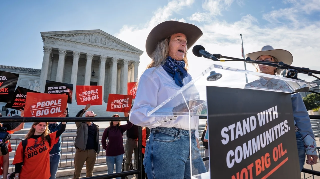 Supreme Court weighs local governments' climate change lawsuits against oil and gas companies