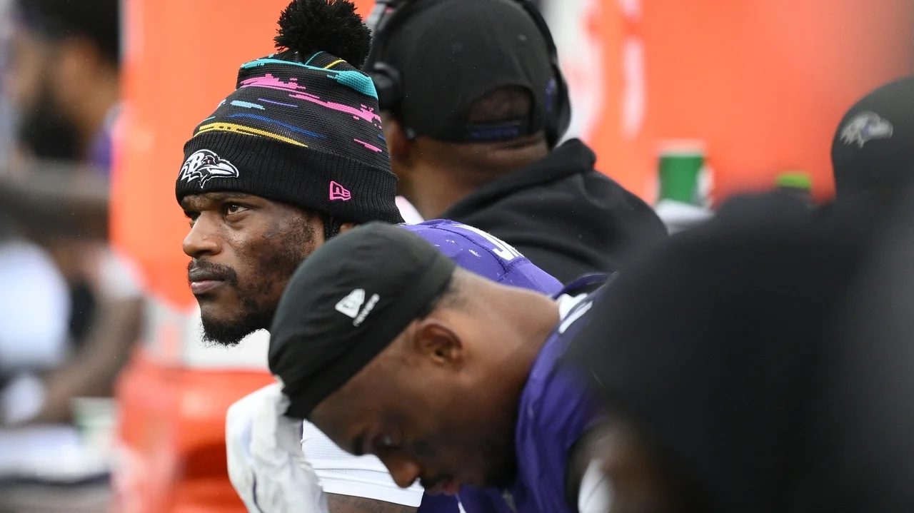 Baltimore coach says he doesn't think Jackson's injury will be 'crazy long term'