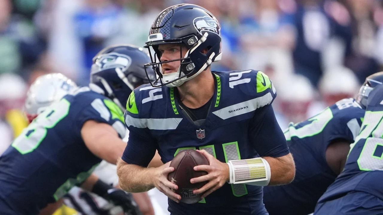 QB Sam Darnold to return for the Seahawks against the Commanders following glute injury