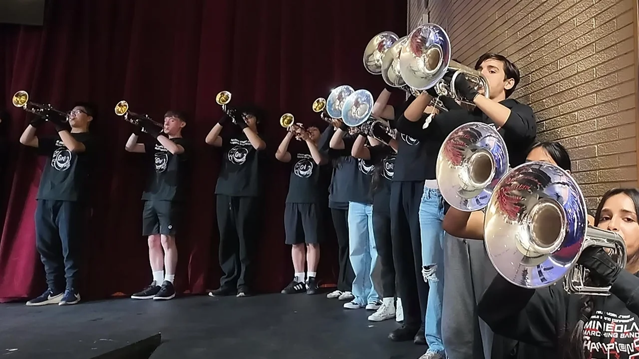 Mineola High School marching band to perform at 2028 London Parade