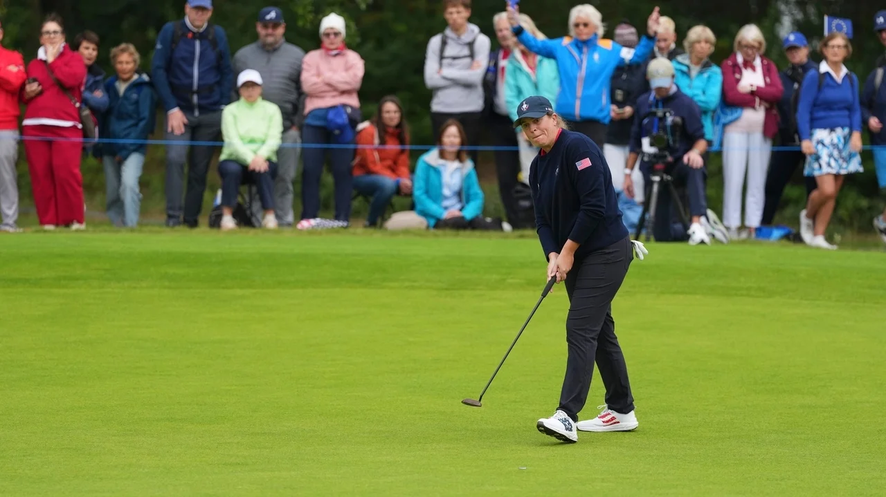 Nishimura leads LPGA event in Arkansas by 5 as Coughlin sets record by opening with 9 birdies