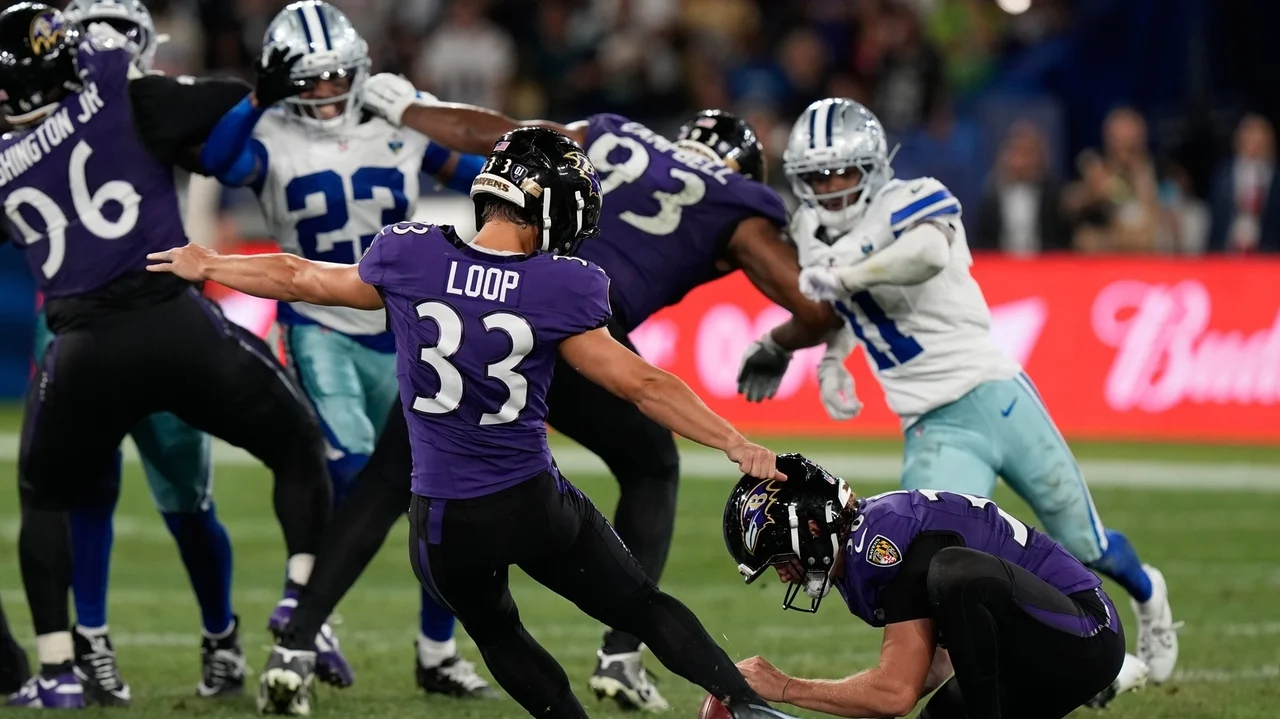 Tyler Loop and the Ravens needed a win like that. Now they'll have to face major O-line injuries
