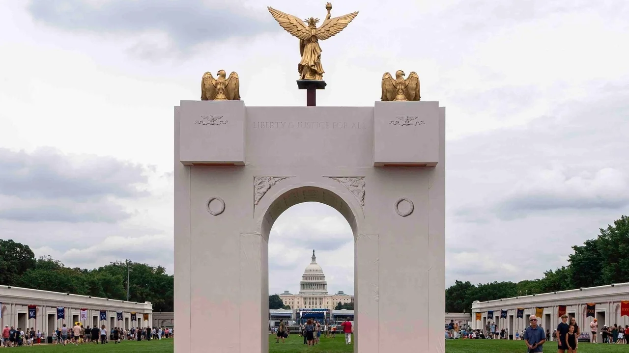 National Park Service backs Trump's arch, despite its impact on Washington's sightline