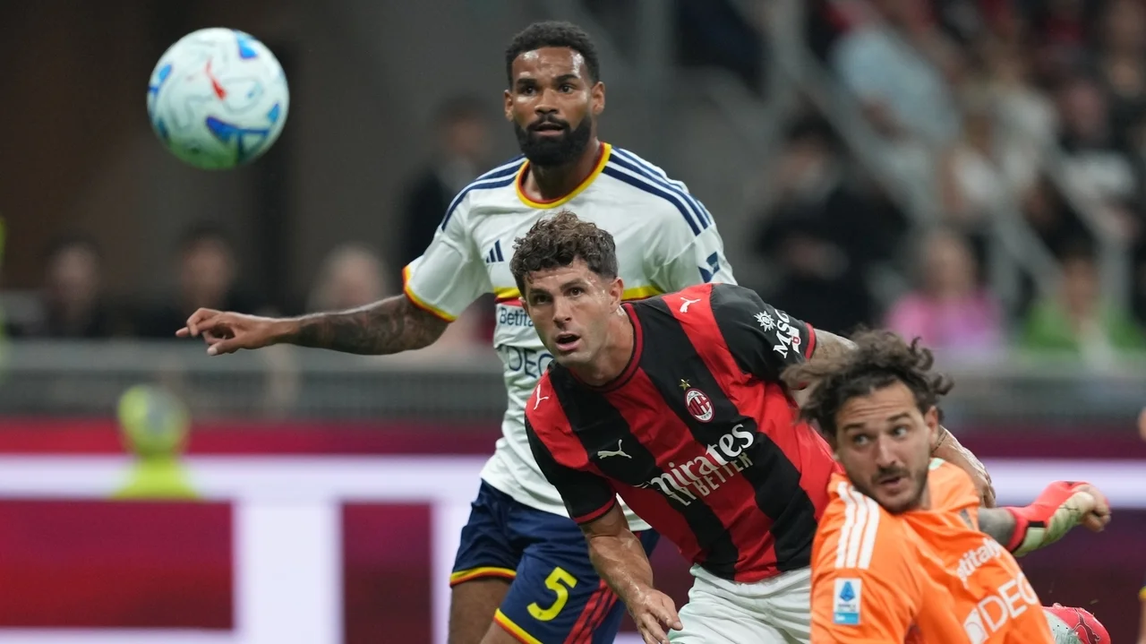 US star Christian Pulisic makes his first start and scores first goal of the season with AC Milan