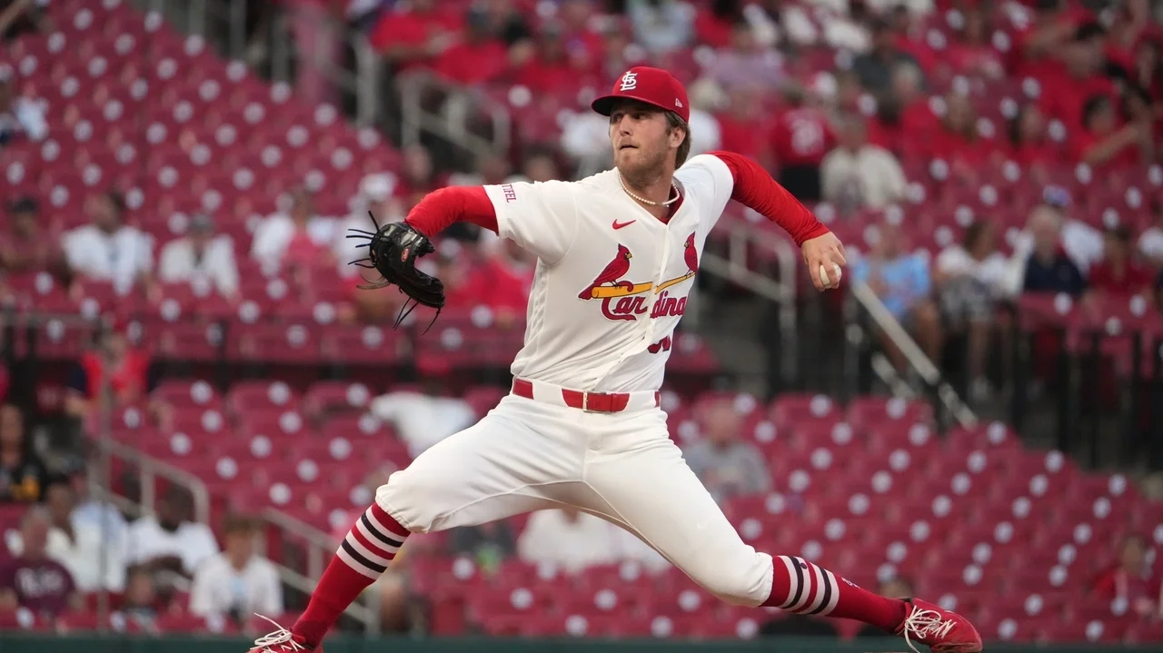Quinn Mathews pitches Cardinals past Giants 2-1 as Alec Burleson adds to MLB-best RBI total
