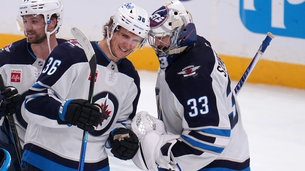 Jets edge Penguins 3-2 as Cole Perfetti scores 9 seconds after tying goal