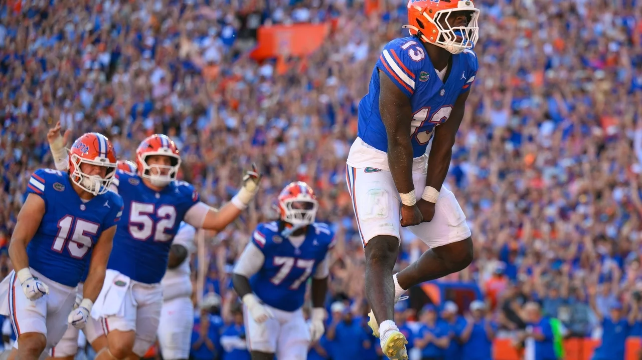 Jadan Baugh and No. 21 Florida run roughshod over 4th-ranked Ole Miss, 52-28