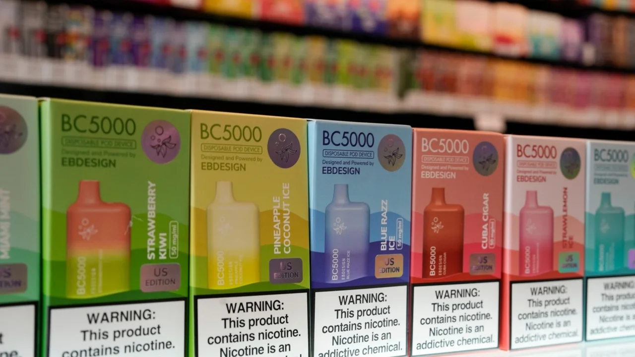 Newsom signs California law banning sales of single-use, battery-powered vapes