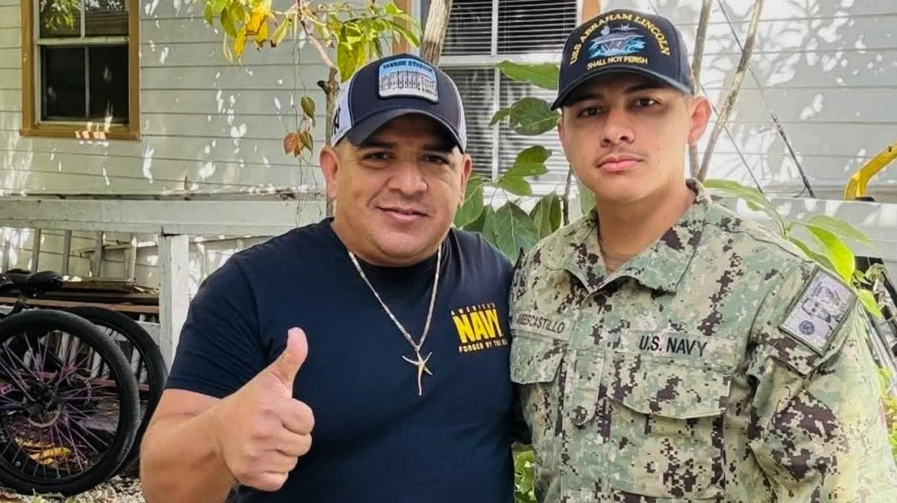 Father of Navy sailor aboard USS Lincoln released from immigration custody
