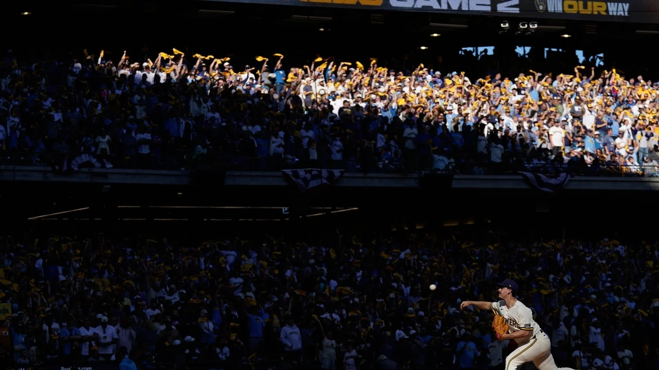 Roof open for Game 2 of Brewers-Padres NLDS matchup, a day after it was struck by Ty France ball