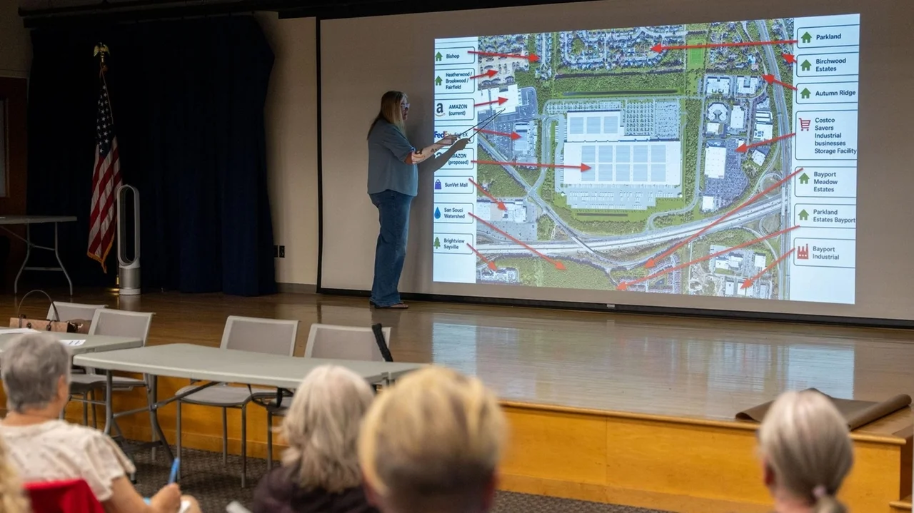 Residents oppose proposed Amazon warehouse