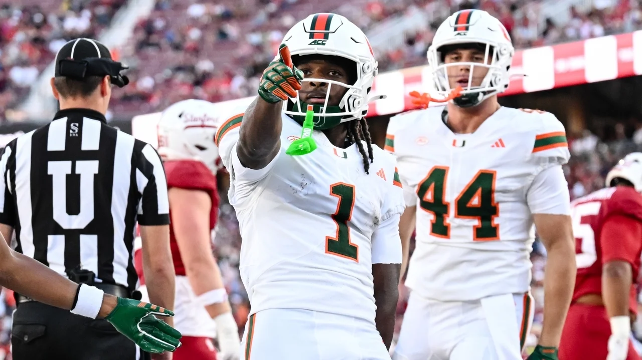 Miami's Toney, Pitt's Heintschel, Duke's Sheppard give ACC national leaders in FBS headlining stats