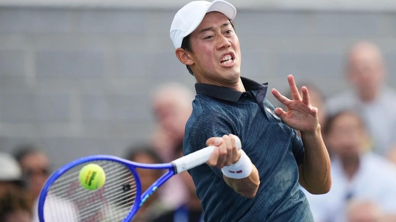 Japanese's Rei Sakamoto earns a US Open spot, but beats his retiring hero Kei Nishikori to do it